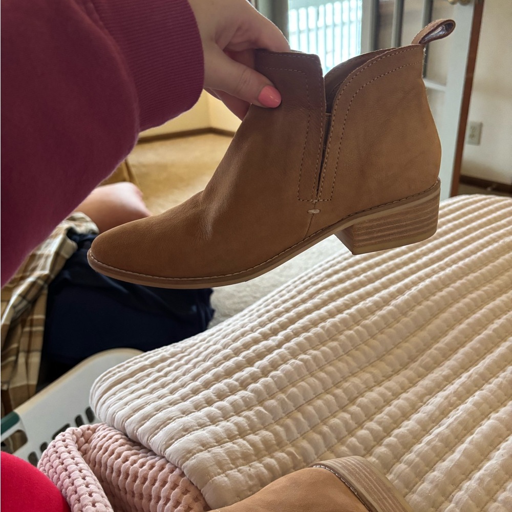 Dolce Vita Brown Ankle Booties